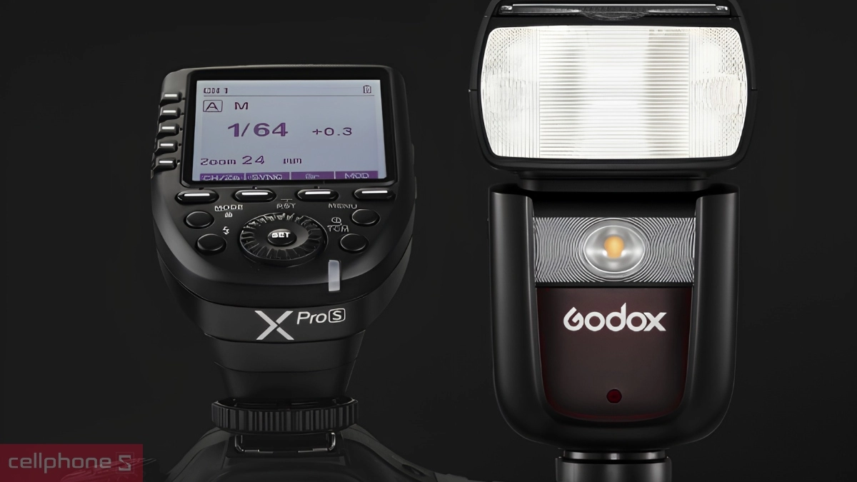 Ánh sáng trực quan, hỗ trợ xem trước của đèn Flash Godox V860III