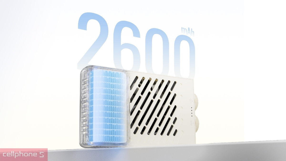 Thời lượng pin dài của Đèn trợ sáng cầm tay Zhiyun Fiveray M40SE