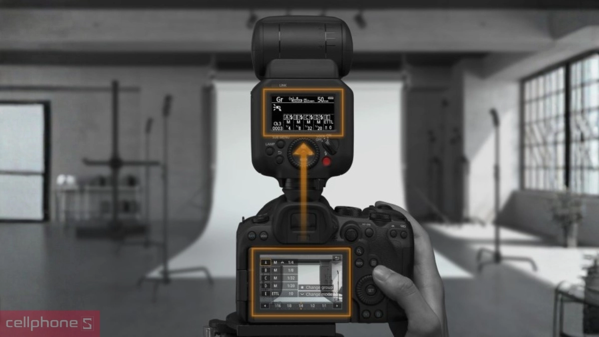 Đèn Flash Canon EL-5 điều khiển không dây đa flash