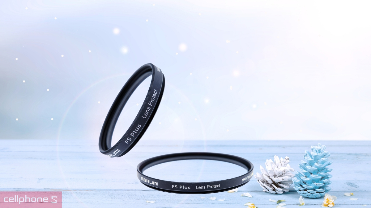 Thiết kế mỏng nhẹ của Kính lọc Marumi FS Plus Protect 40.5mm