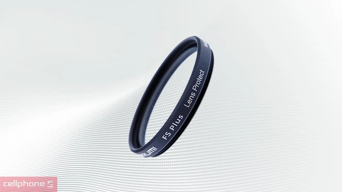Viền nhôm mảnh của Kính lọc Marumi FS Plus Protect 43mm