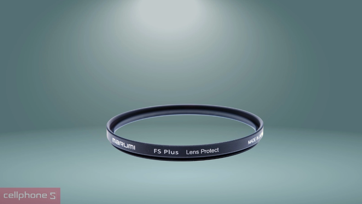 Khung viền nhôm mỏng của Kính lọc Marumi FS PLUS Protect 55mm
