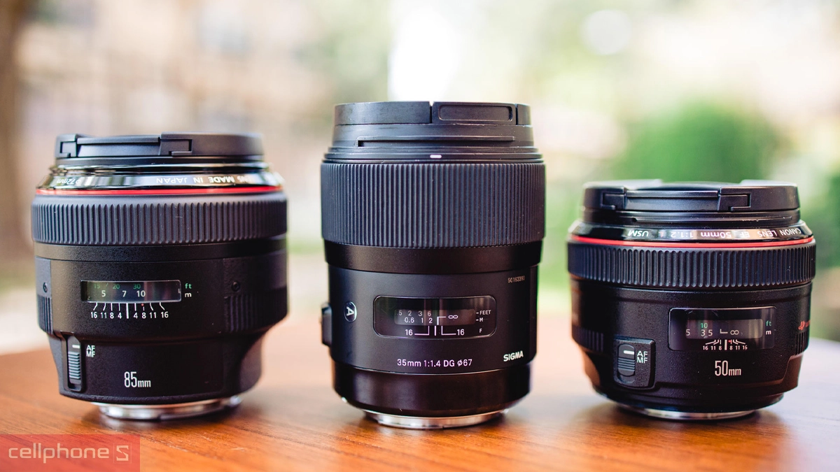 Ống kính tiêu cự cố định (Prime Lens)