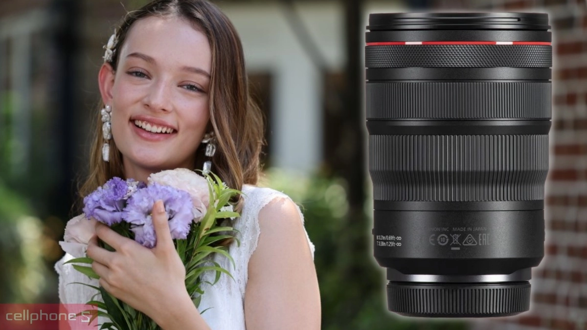 Khả năng zoom lens Canon RF 24-70mm f/2.8 L IS USM