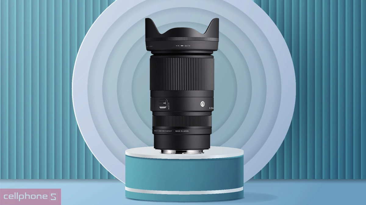 Thiết kế lens Sigma 16-300mm F3.5-6.7 DC OS Contemporary for Canon RF