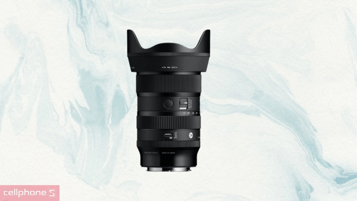 Hệ thống quang học hiện đại của lens Sigma 17-40mm F1.8 DC Art For Canon RF