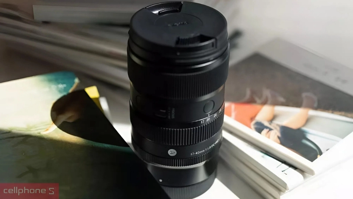 Thiết kế lens Sigma 17-40mm F1.8 DC Art for Sony E