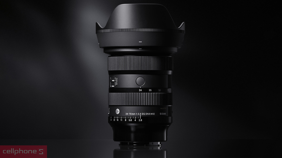 Thiết kế lens Sigma 24-70mm F2.8 DG DN II Art for Sony E