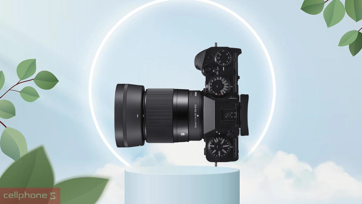 Thiết kế lens Sigma 30mm F1.4 DC DN Contemporary for Fujifilm X