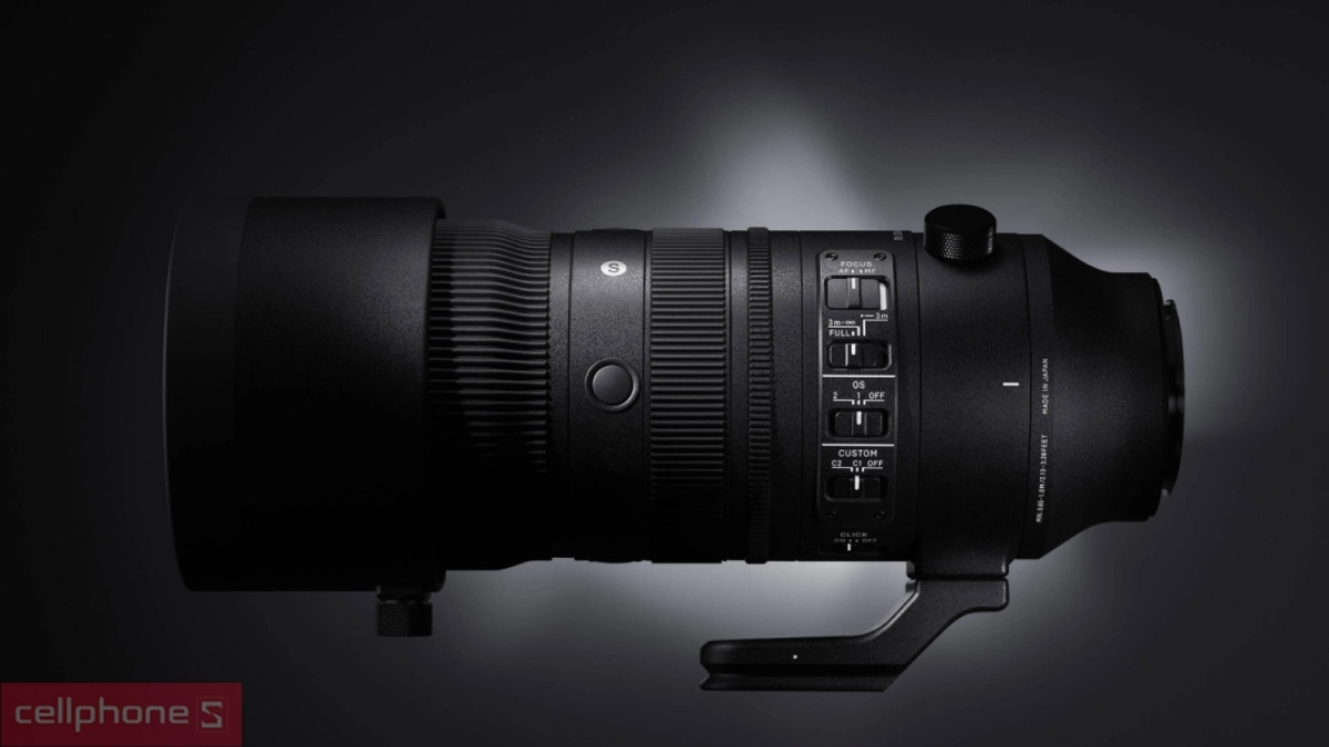 Thiết kế lens Sigma 70-200mm F2.8 DG DN OS Sports for Sony E