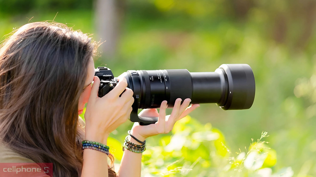 Khả năng kiểm soát rung lắc hiệu quả của lens Tamron 150-500mm F5-6.7 For Sony E