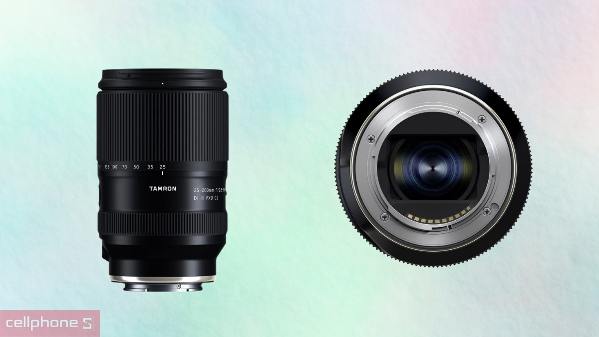 Khả năng zoom gần ấn tượng của lens Tamron 25-200mm F2.8-5.6 for Sony E