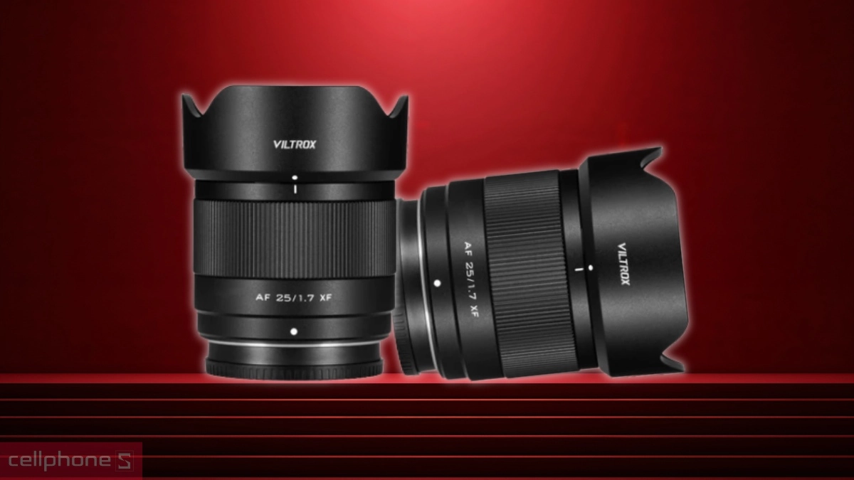 Ống kính Viltrox AF 25mm F1.7 ngàm Fujifilm X