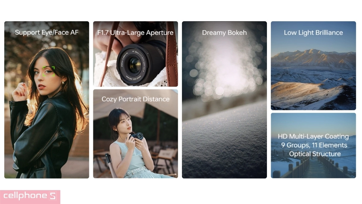 Khẩu độ lens Viltrox AF 35mm f/1.7 ngàm Nikon Z