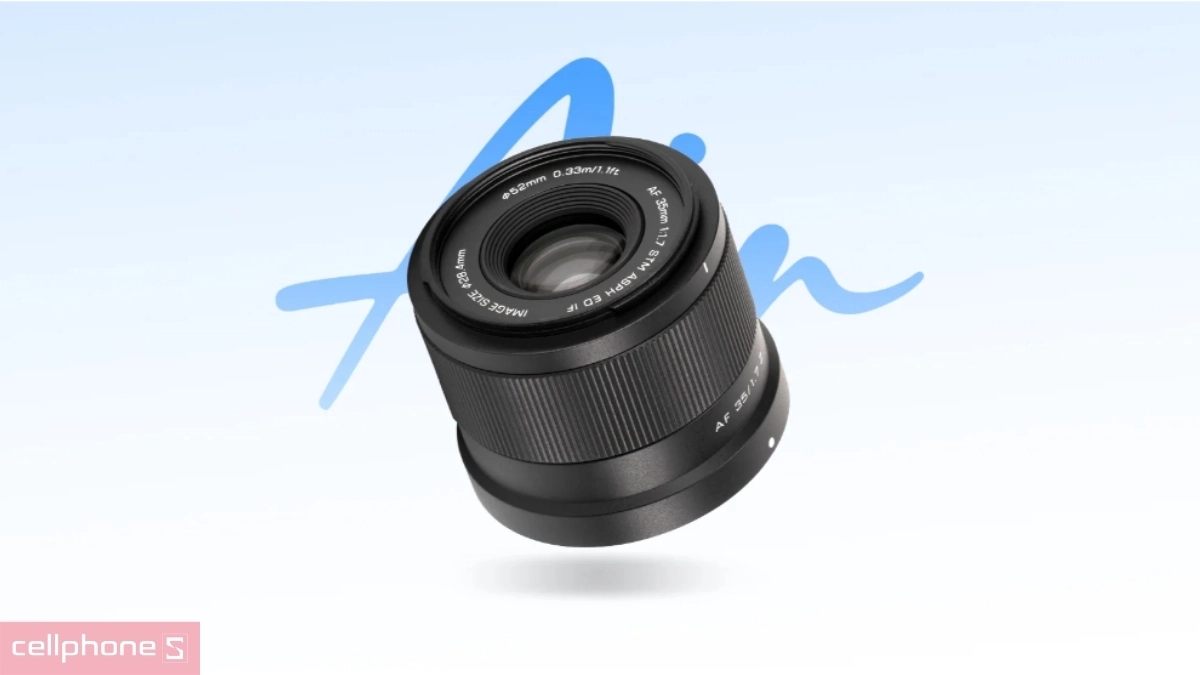 Thiết kế lens Viltrox AF 35mm f/1.7 ngàm Nikon Z