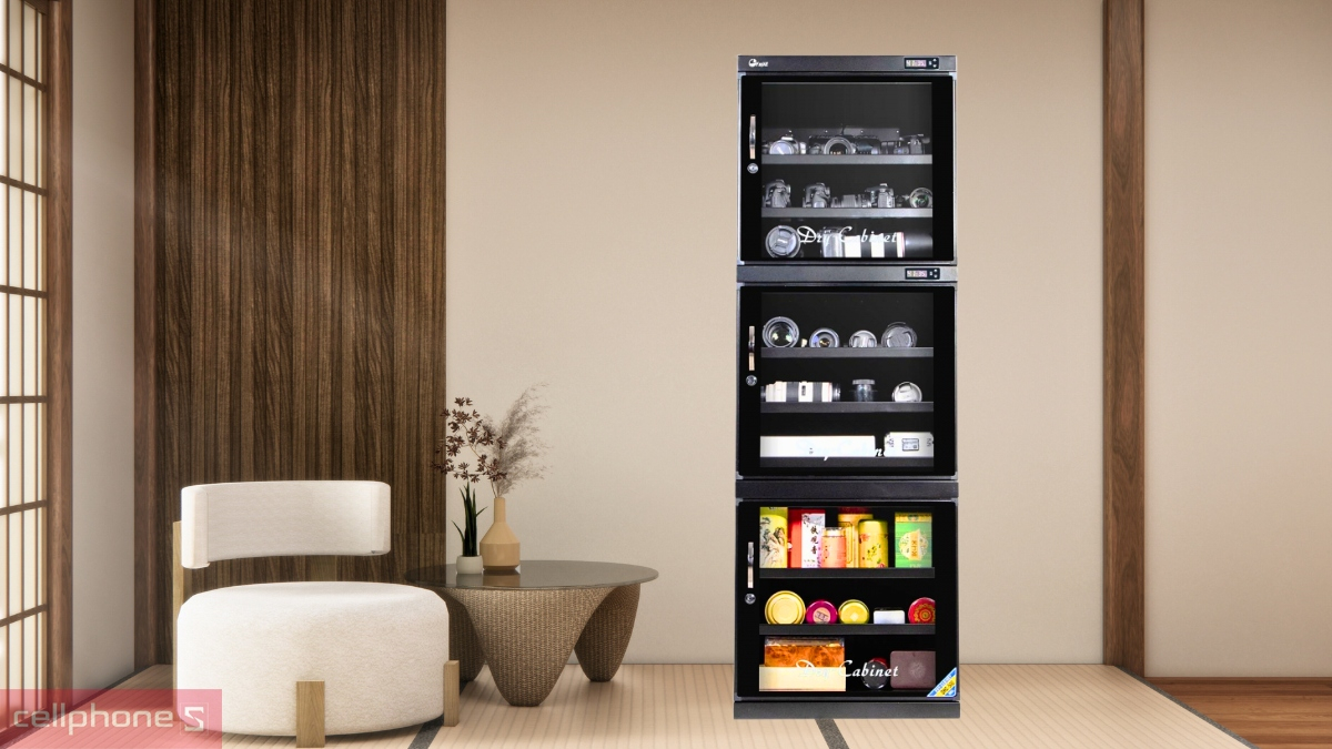 Công suất tủ chống ẩm FujiE