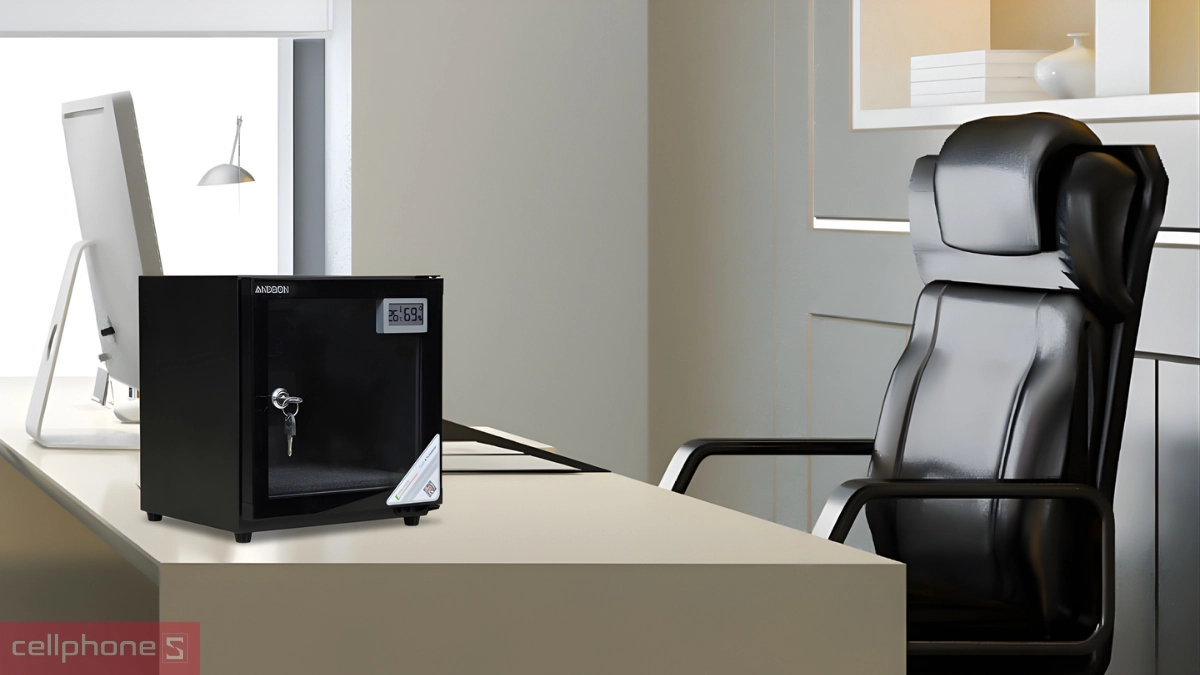 Thiết kế tủ chống ẩm máy ảnh Andbon AB-18C