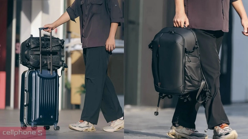 Sức chứa, độ bền bỉ của balo đa năng chuyên dụng cho máy ảnh Ulanzi BP09 22L