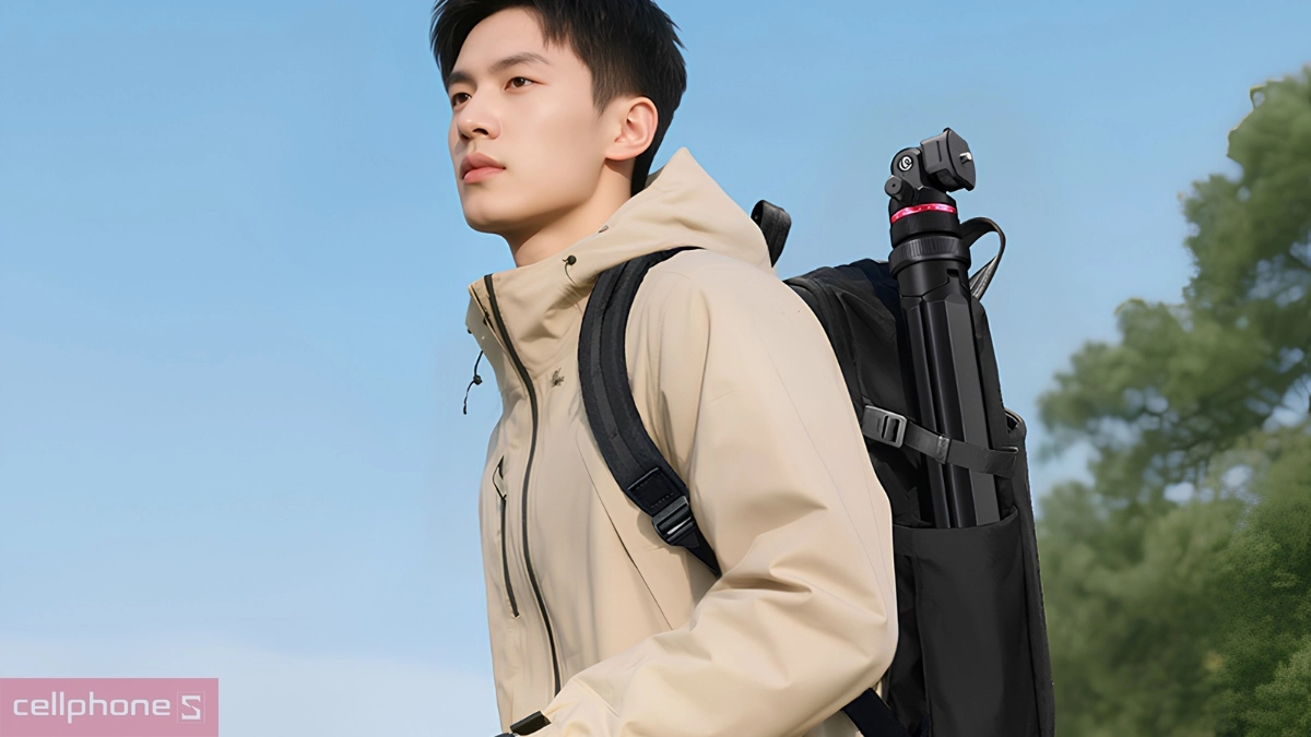 Kích thước gọn nhẹ của Tripod máy ảnh Ulanzi MT-80
