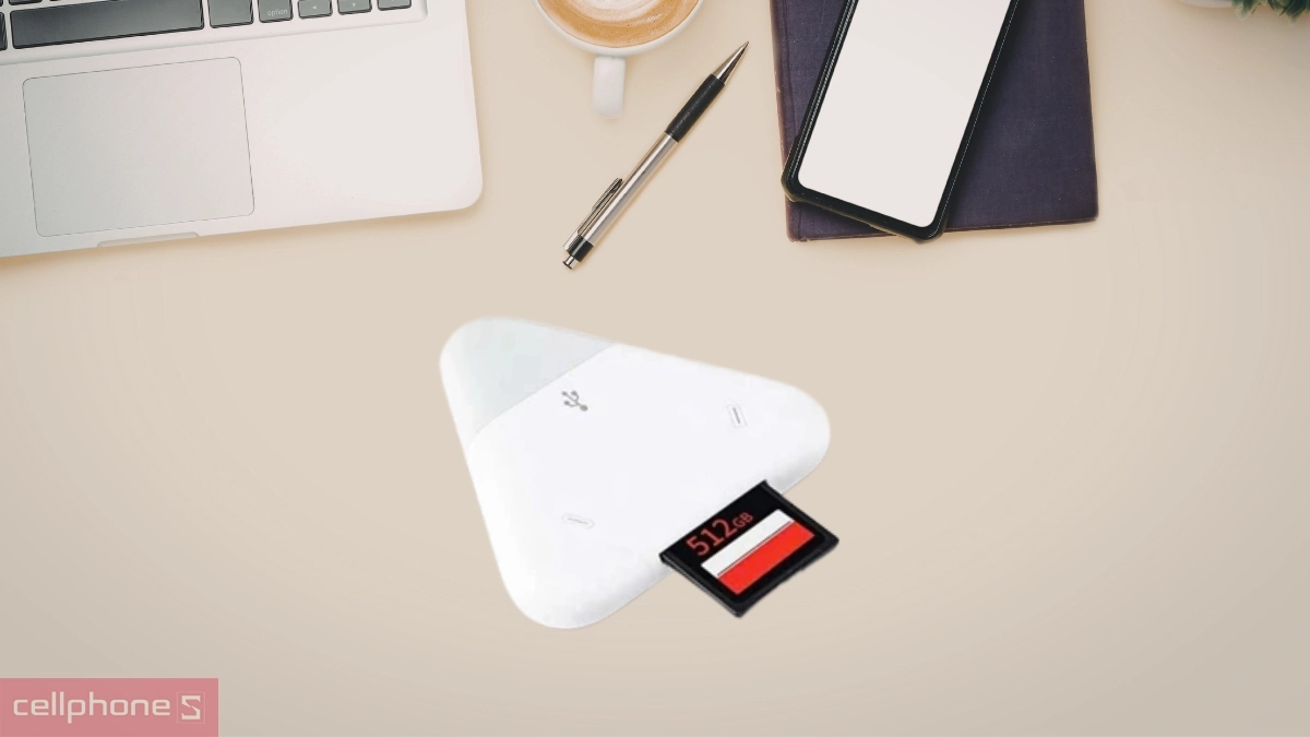 Thiết kế đầu đọc thẻ tam giác 3 trong 1