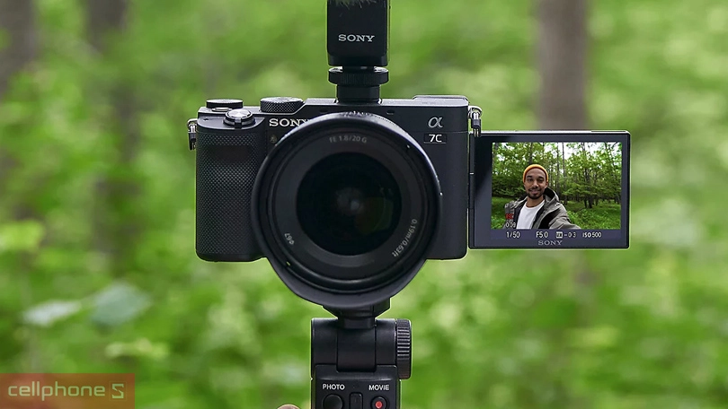 Chất lượng máy ảnh kỹ thuật số Sony Full-Frame Alpha 7C Body Only