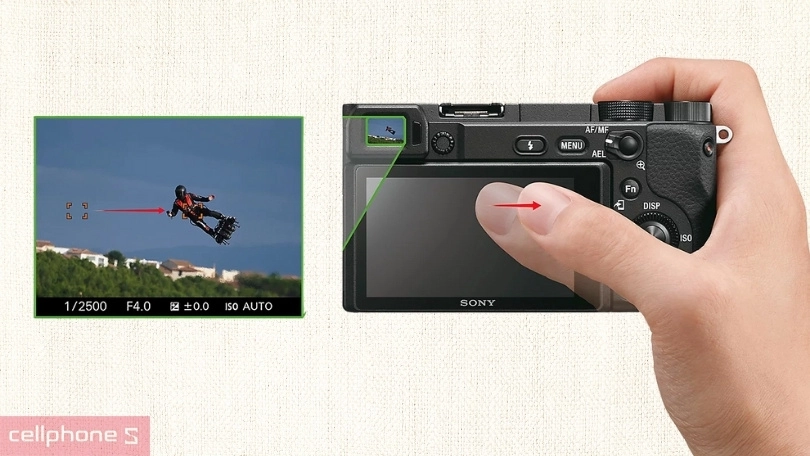 Tốc độ chụp và các tính năng chuyên nghiệp đi kèm của máy ảnh kỹ thuật số Sony ILCE-6400L ống kính Zoom 16-55MM