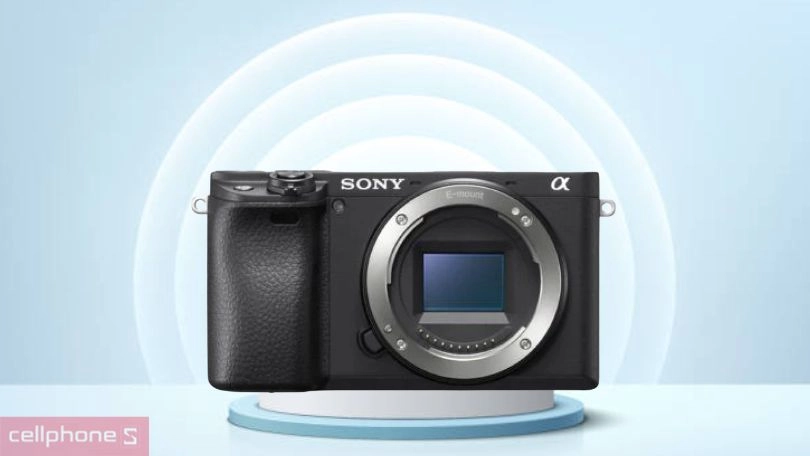 Màn hình và khả năng lấy nét nhanh của máy ảnh kỹ thuật số Sony ILCE-6400L ống kính Zoom 16-55MM
