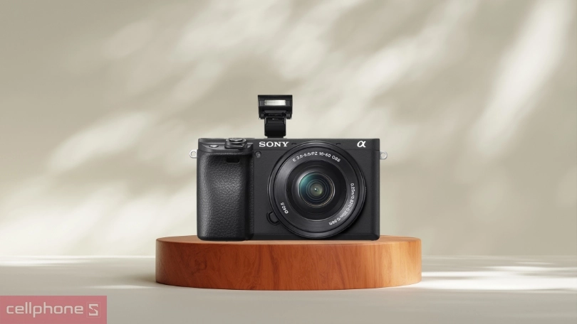 Thiết kế, thao tác chụp của máy ảnh kỹ thuật số Sony ICLE 6400M + ống kính zoom 18-135mm