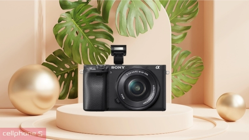 Khả năng ghi âm, cổng kết nối của máy ảnh kỹ thuật số Sony ICLE 6400M + ống kính zoom 18-135mm