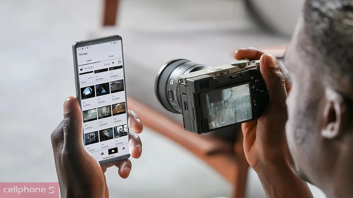 Thời lượng pin của máy ảnh Sony Alpha A7C II