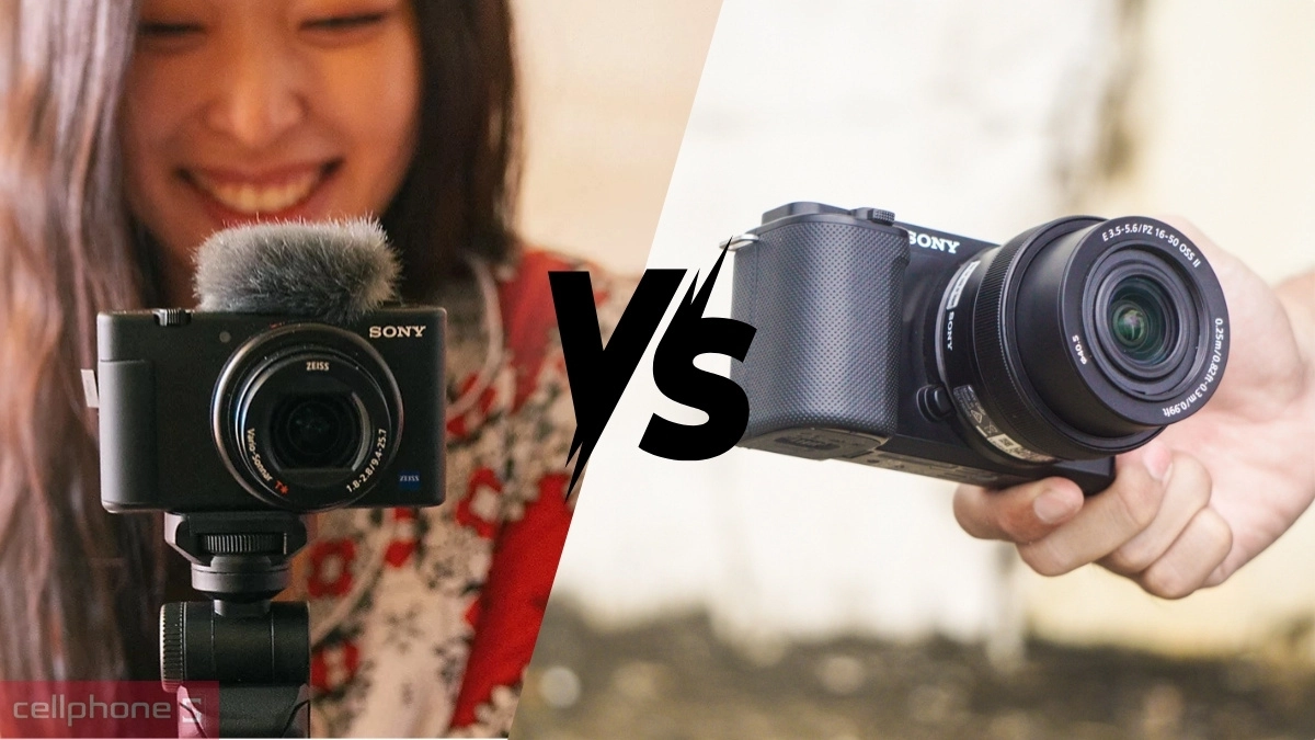 So sánh Sony ZV-1 và ZV-E10