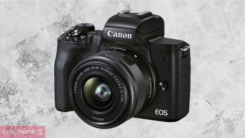 Ống kính Canon M50 rõ nét, độ chi tiết cao