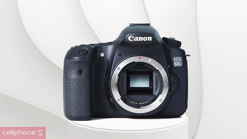 Thiết kế máy ảnh Canon 60D