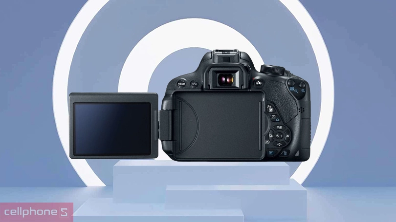 Máy ảnh Canon EOS 700D - Kiểu dáng nhỏ gọn, chất lượng ảnh chụp sắc nét