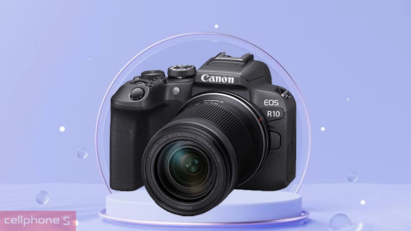 Canon EOS R10 + Lens có dải ISO rộng 100 - 32,000