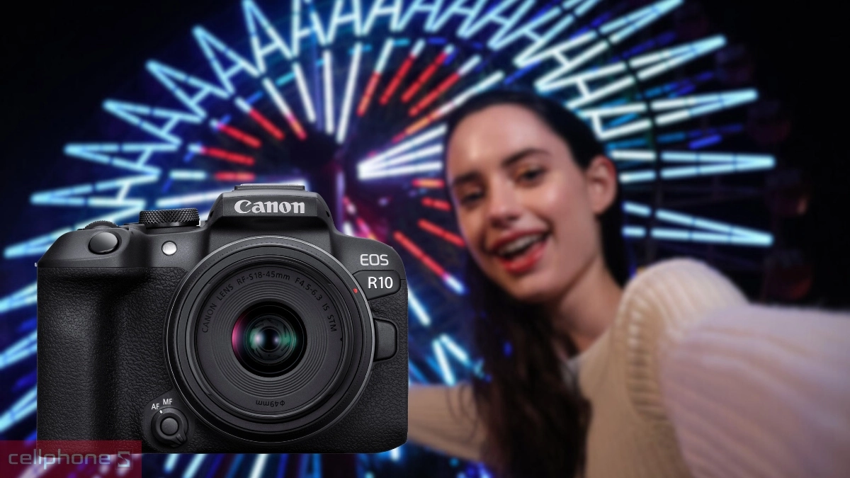 Khả năng thu âm, hỗ trợ quay phim của máy ảnh Canon EOS R10 (RF-S18-45mm f/4.5-6.3 IS STM)