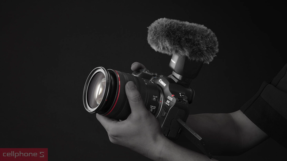Thiết kế máy ảnh Canon EOS R6 Mark III