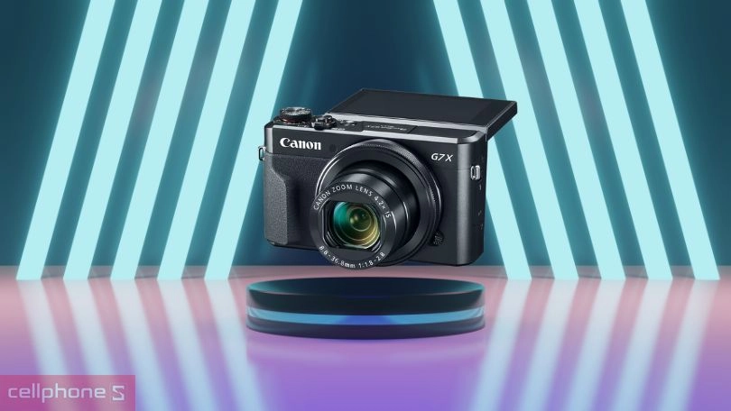 Cảm biến canon powershot g7 x mark ii cao cấp, lấy nét nhanh
