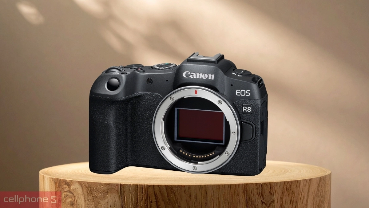 Kết nối Wi-Fi trên Canon EOS R8
