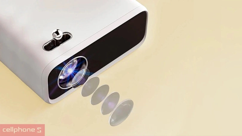 Máy chiếu mini Wanbo Mini Pro cho hình chiếu rõ nét, chất lượng