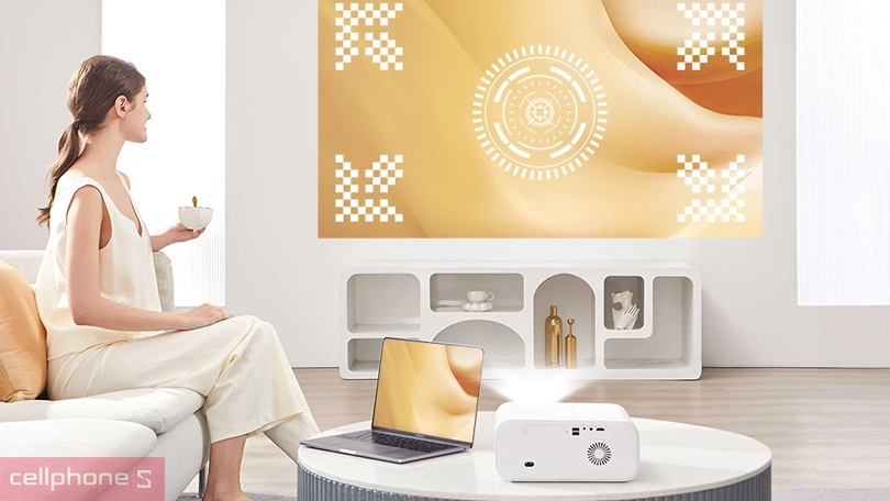 Máy chiếu Mini Wanbo X5 - Âm thanh sống động, chất lượng hình ảnh siêu sắc nét