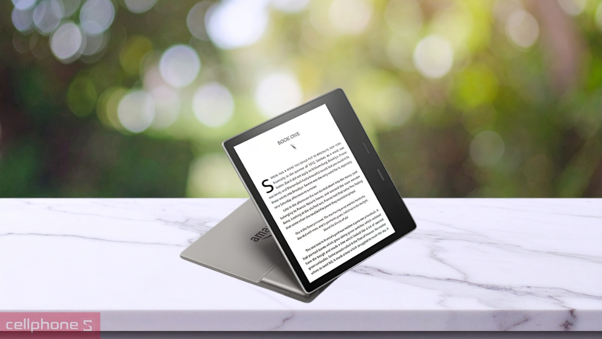 Phím chuyển trang vật lý Kindle Oasis 3 32GB trong đêm