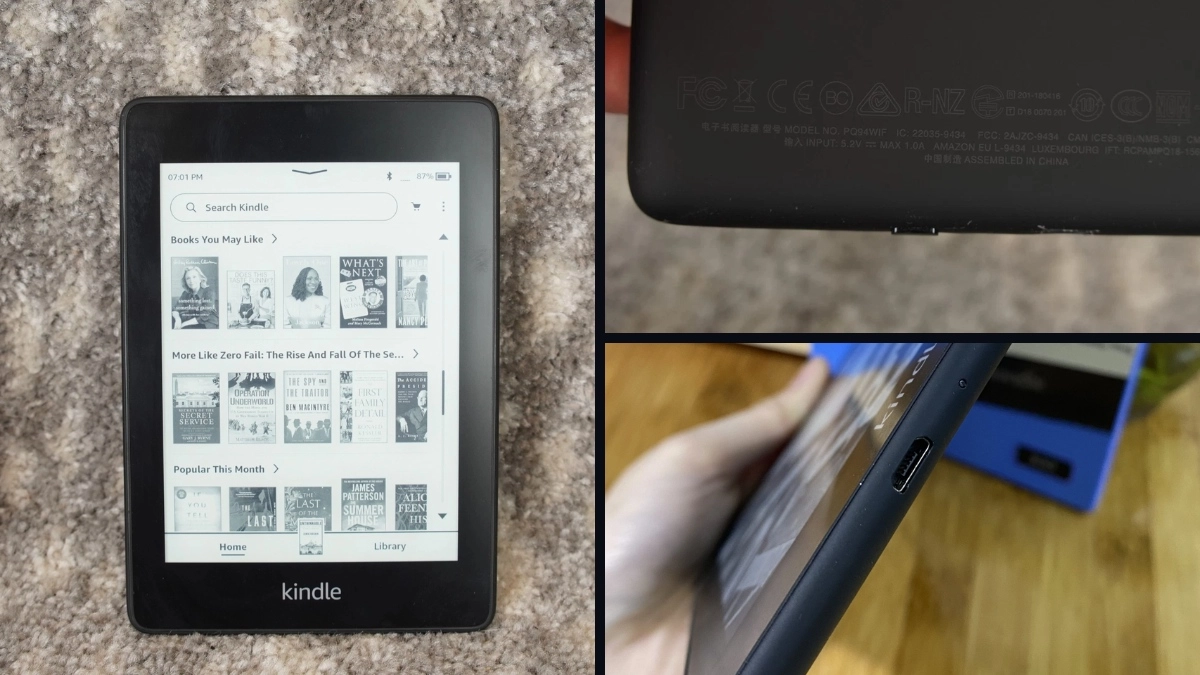 Điểm hạn chế của Kindle Paperwhite 4 Gen 10 2019 32GB