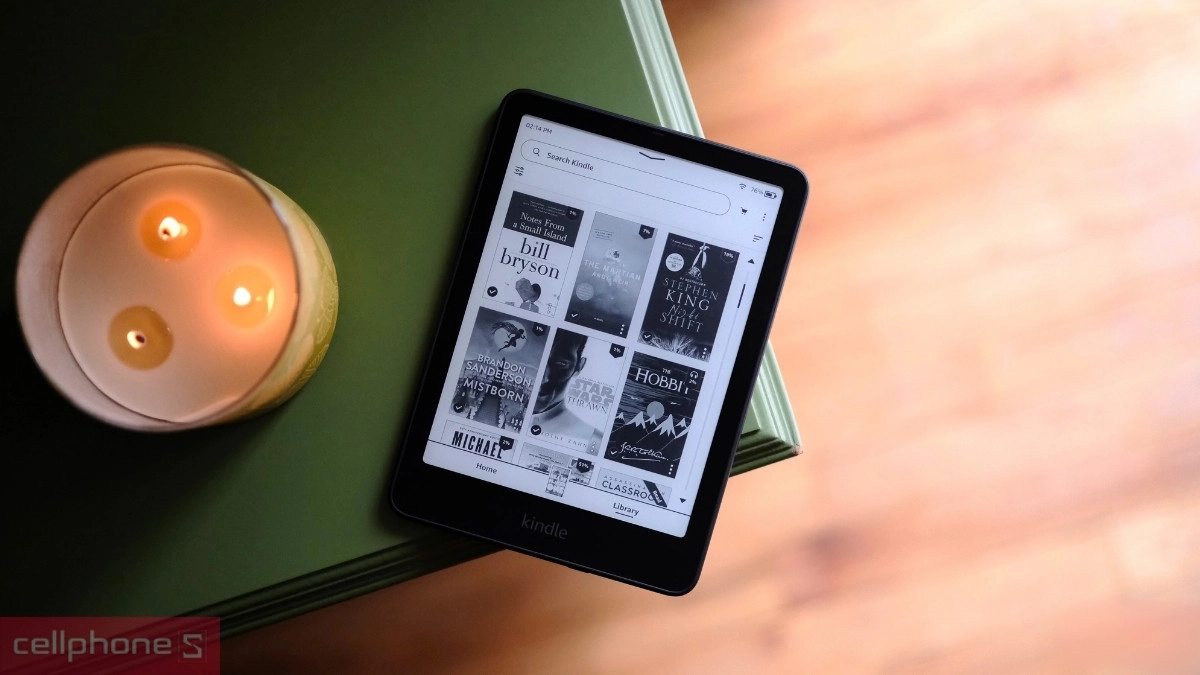 Máy đọc sách Kindle - Lựa chọn hoàn hảo