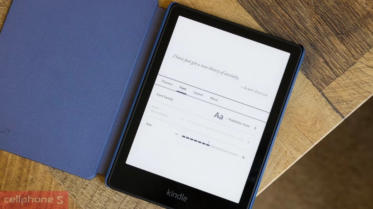 Máy đọc sách Kindle cung cấp nhiều tính năng hỗ trợ đọc nâng cao