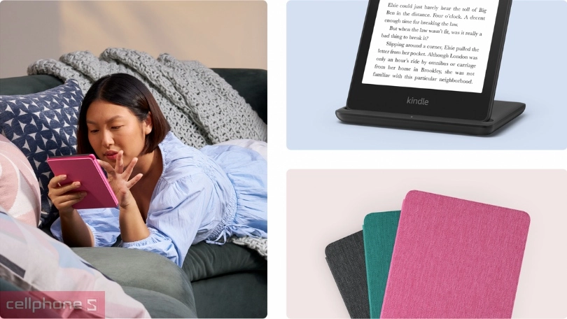 Thiết kế máy đọc sách Kindle Colorsoft Signature edition 32GB
