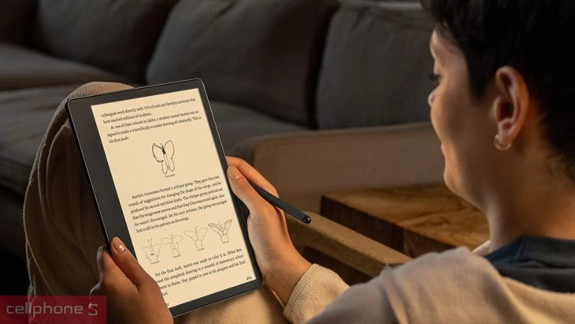 Thiết kế, màn hình máy đọc sách Kindle Scribe 10.3 inch Premium