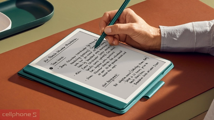 Bút cảm ứng đi kèm của máy đọc sách Kindle Scribe 10.3 inch Premium kèm bút 64GB