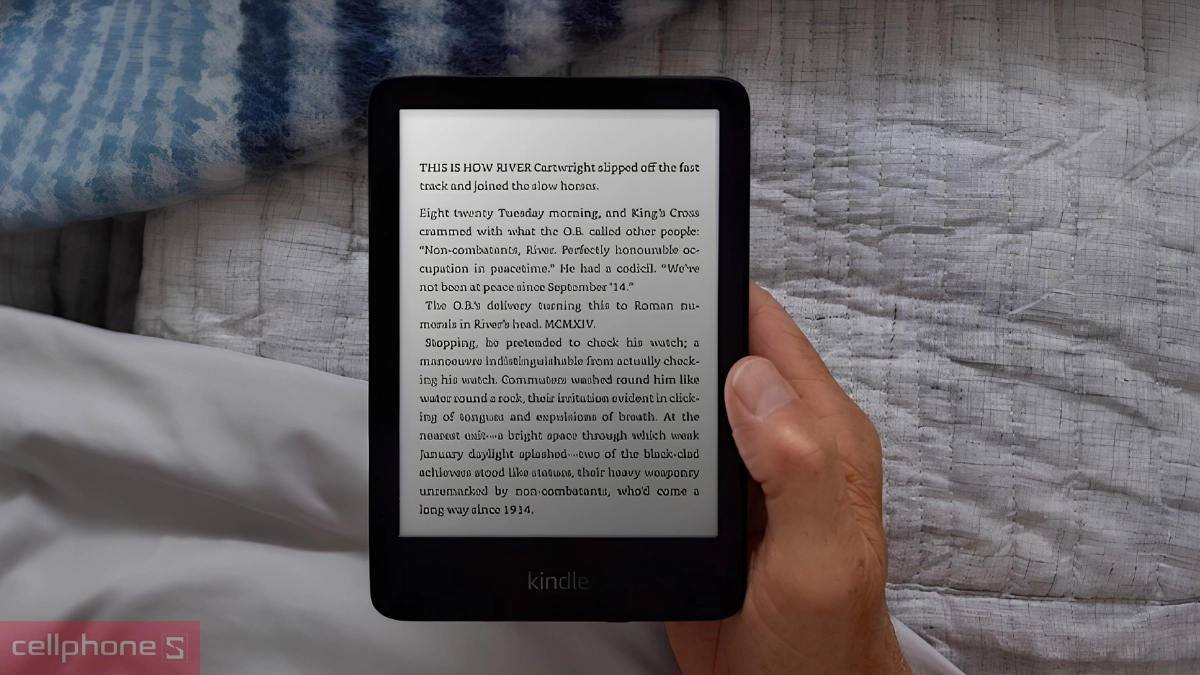 Máy đọc sách New Kindle Gen 11 2024 màn hình E-ink 6 inch 300 PPI 