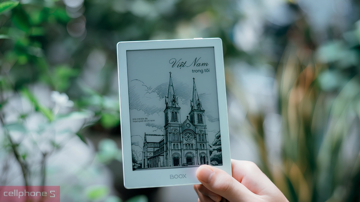 Máy đọc sách Boox Savi 6S màn hình E-ink Carta 1200 hiển thị sắc nét 